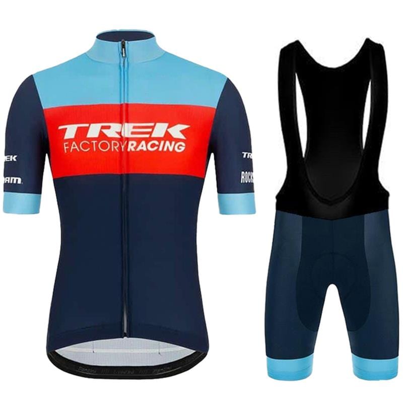 100 TREK Racing Men Short Sleeve Cycling Kit - Homebound Essentials