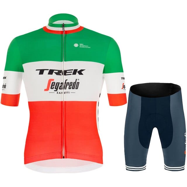 100 TREK Racing Men Short Sleeve Cycling Kit - Homebound Essentials