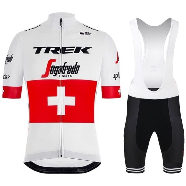 100 TREK Racing Men Short Sleeve Cycling Kit - Homebound Essentials