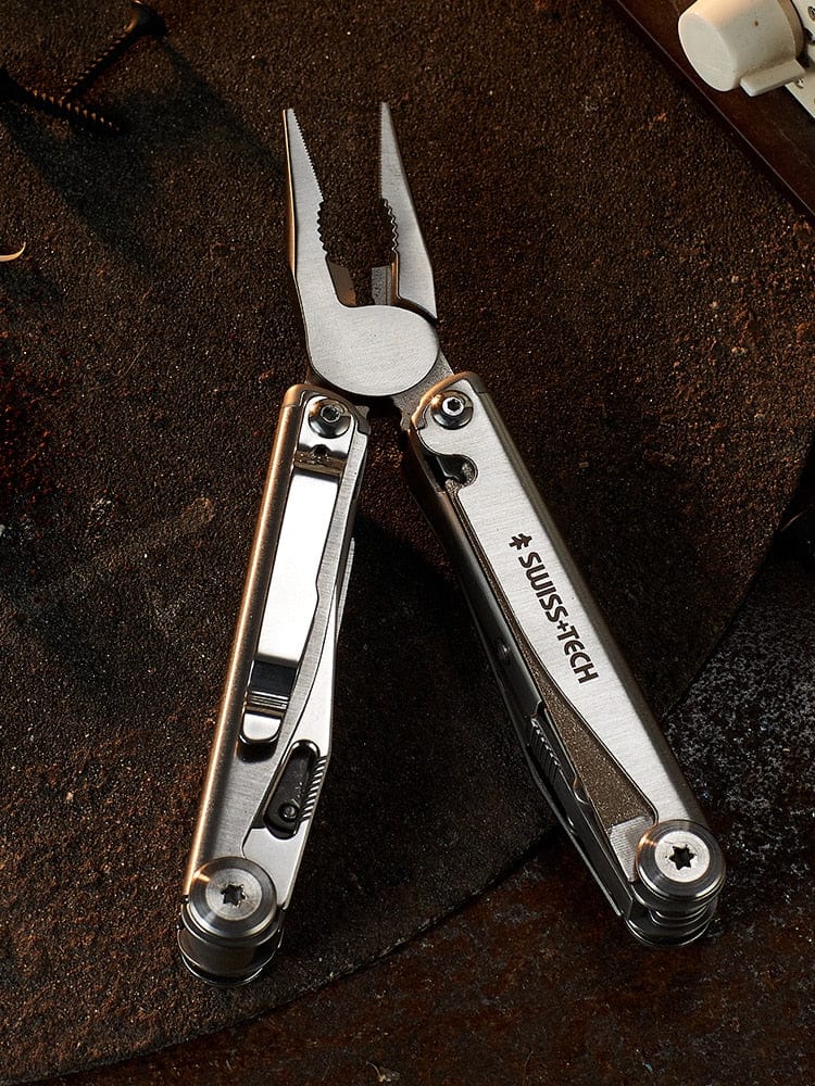 18 - in - 1 SwissTech Folding Multitool - Homebound Essentials