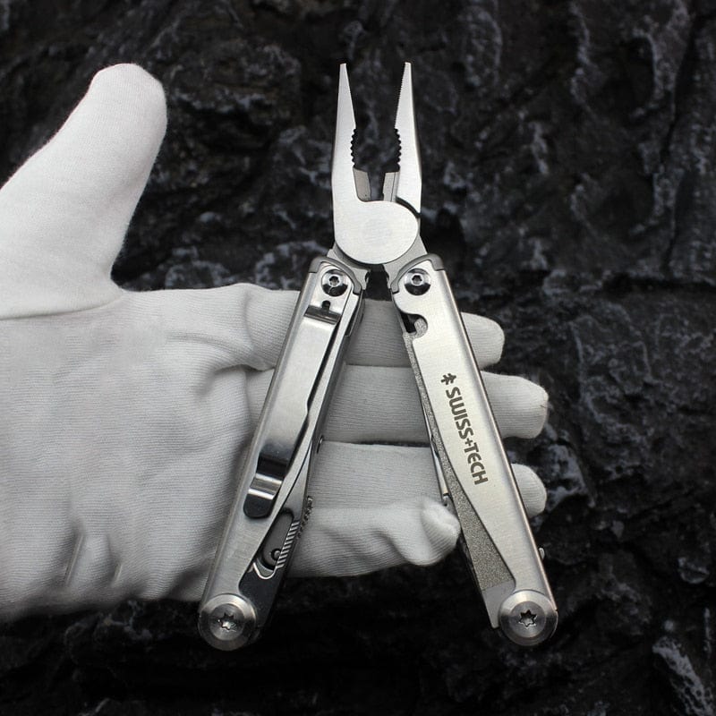 18 - in - 1 SwissTech Folding Multitool - Homebound Essentials