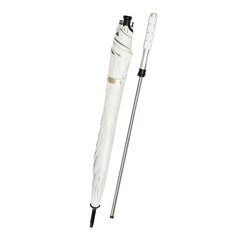 2 - in - 1 Walking Cane & UV Protection Hiking Windproof Umbrella - Homebound Essentials