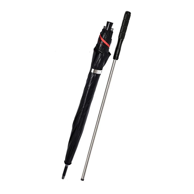 2 - in - 1 Walking Cane & UV Protection Hiking Windproof Umbrella - Homebound Essentials