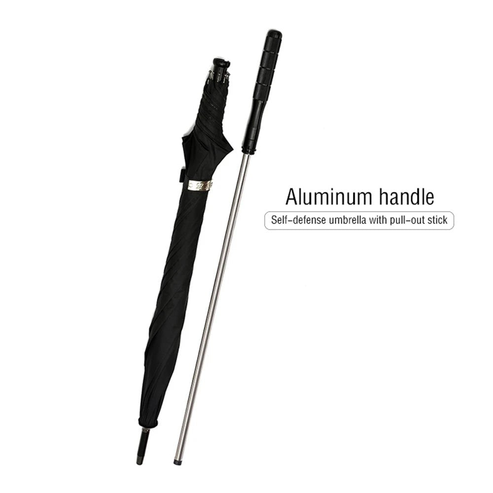 2 - in - 1 Walking Cane & UV Protection Hiking Windproof Umbrella - Homebound Essentials