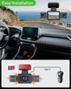 3 Channel Dash Cam Video Recorder - Triple Lens Car Camera with Rear View, DVR, and 24H Parking Monitor - Homebound Essentials