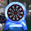 3m - 10ft Oxford Inflatable Dart Board with LED Lighting | Golf Dart Toss Carnival Games - Homebound Essentials