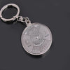 50 Years Perpetual Calendar Silver Alloy Keyring Keychain Keyfob Decoration - Homebound Essentials