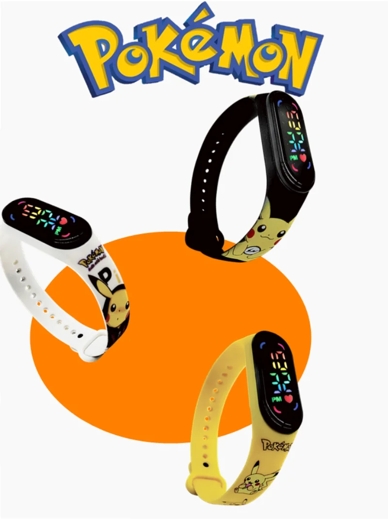 Pokémon Pikachu & Gengar Digital LED Watch - Homebound Essentials