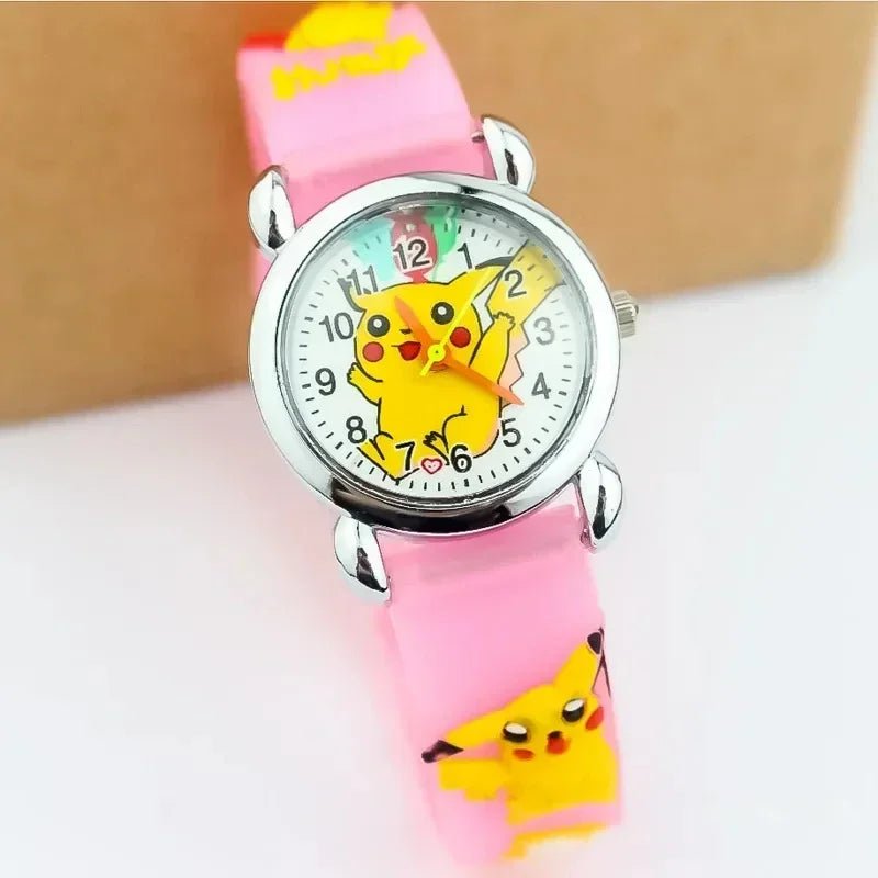 Anime Pokémon Pikachu Children's Watch – Fun Wrist Watch for Boys and Girls - Homebound Essentials