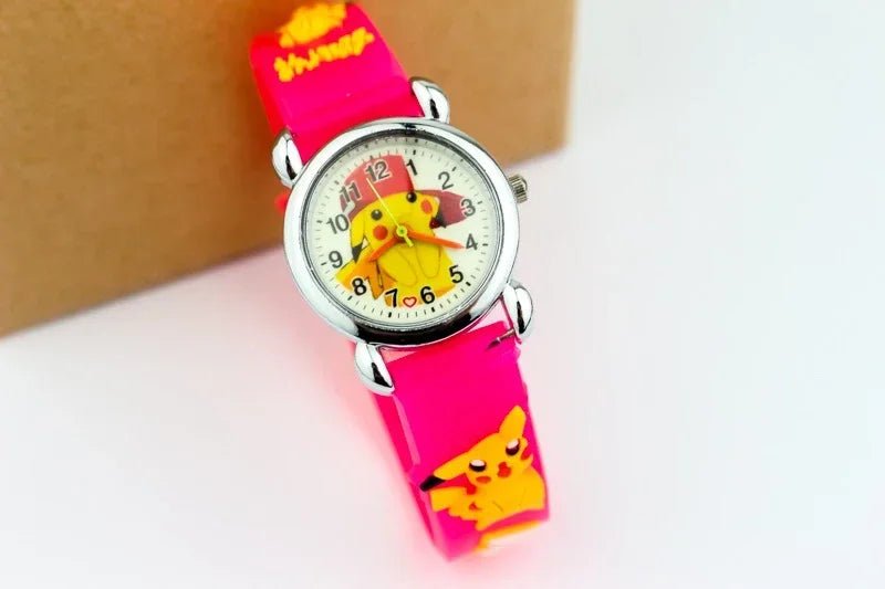 Anime Pokémon Pikachu Children's Watch – Fun Wrist Watch for Boys and Girls - Homebound Essentials