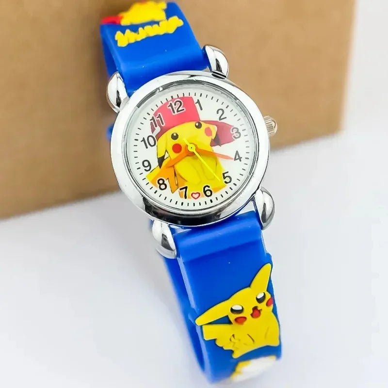 Anime Pokémon Pikachu Children's Watch – Fun Wrist Watch for Boys and Girls - Homebound Essentials