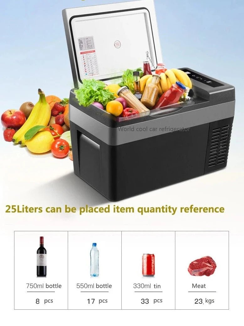 Arctic Drive 25: Portable Smart Power Portable Freezer - Homebound Essentials