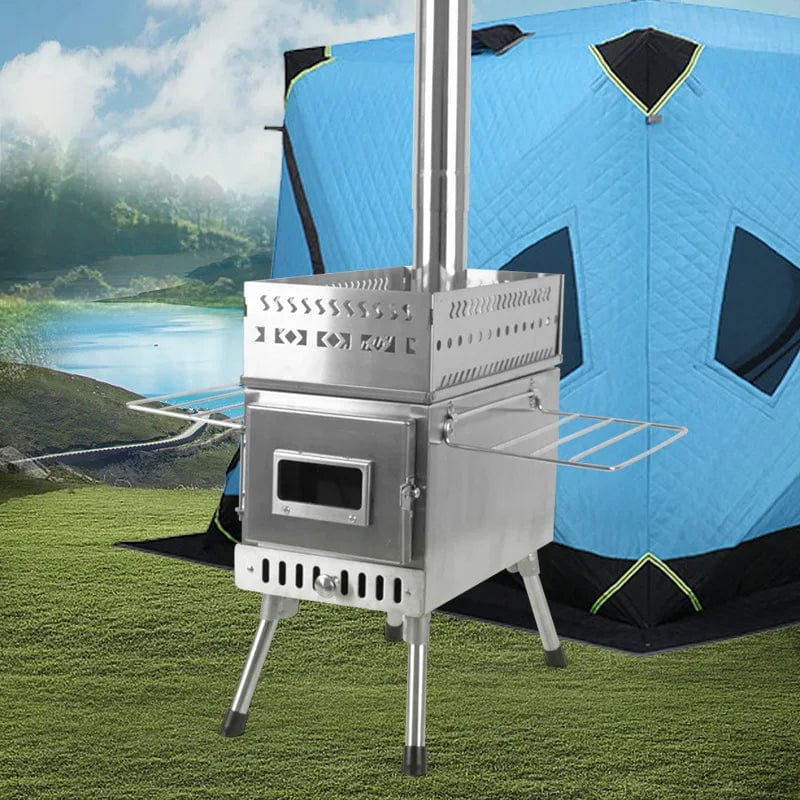 Arctic Heatwave Portable Stove - Premium Stainless Steel Wood - Burning Heater for Outdoor Saunas - Homebound Essentials