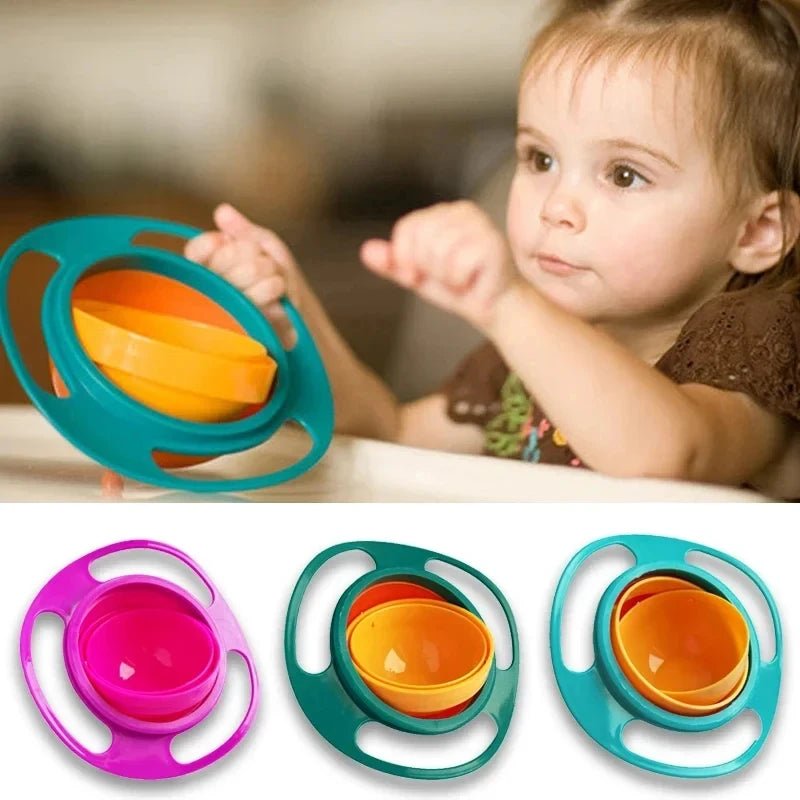 Baby 360° Spill - Proof Gyro Bowl - Homebound Essentials