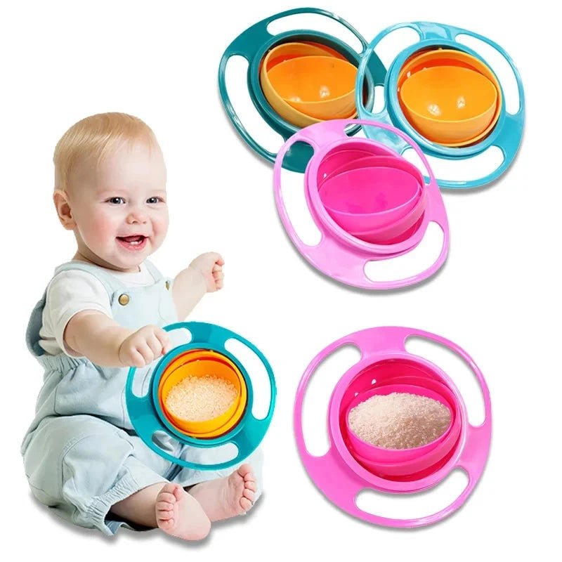 Baby 360° Spill - Proof Gyro Bowl - Homebound Essentials