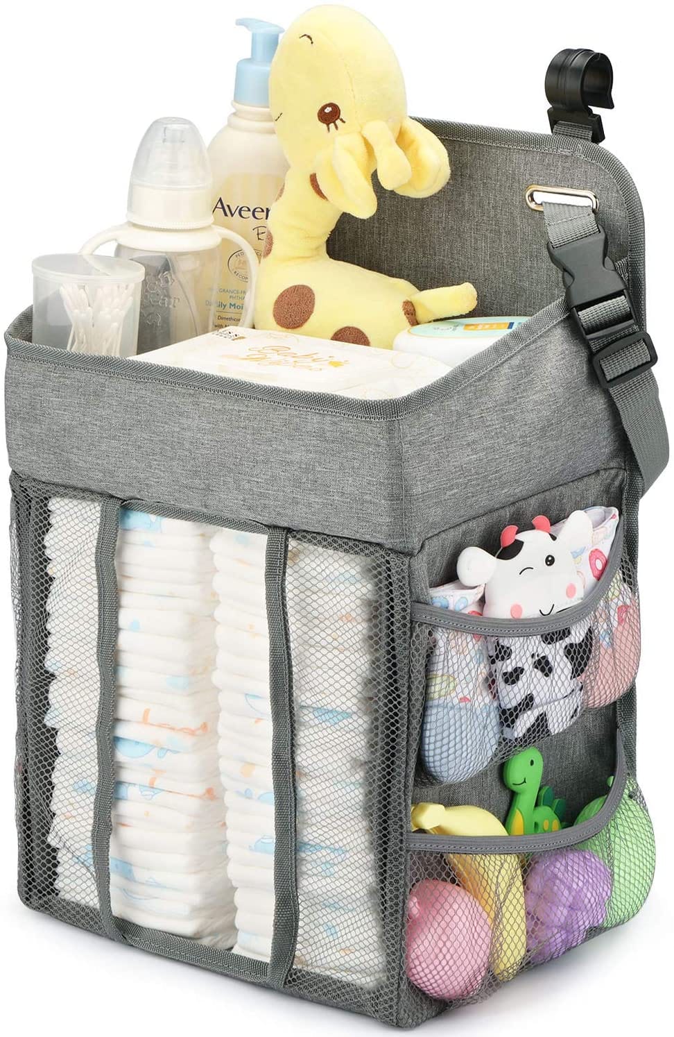 BabyCrib - Hanging Foldable Diaper Storage Bag Organizer - Homebound Essentials