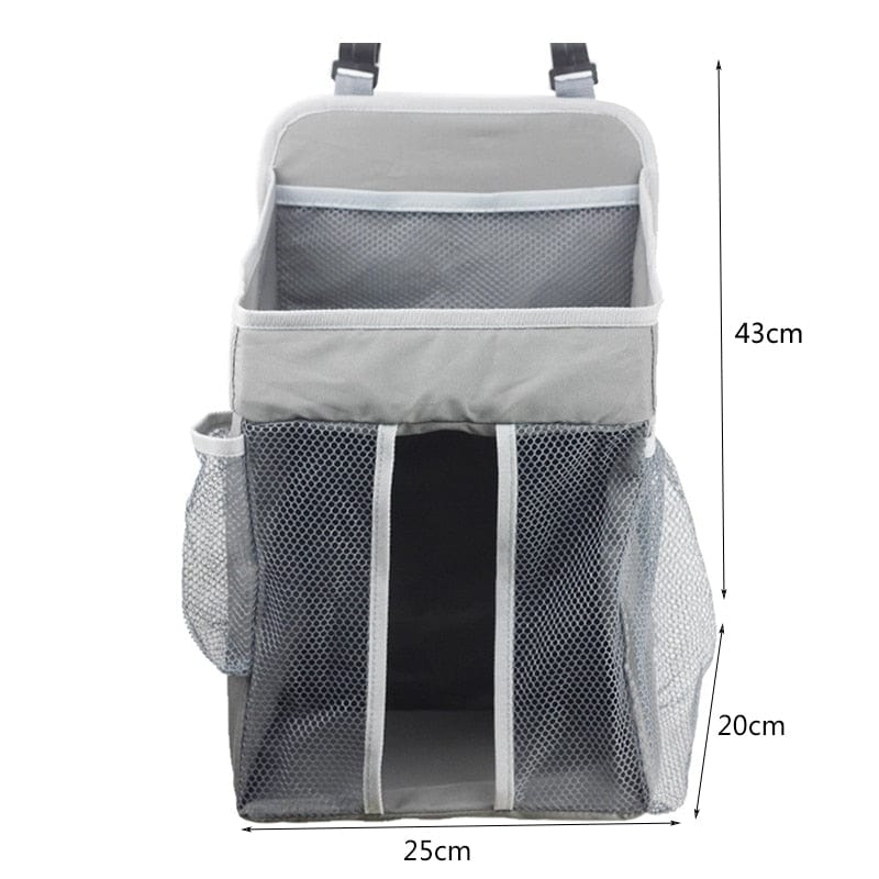 BabyCrib - Hanging Foldable Diaper Storage Bag Organizer - Homebound Essentials