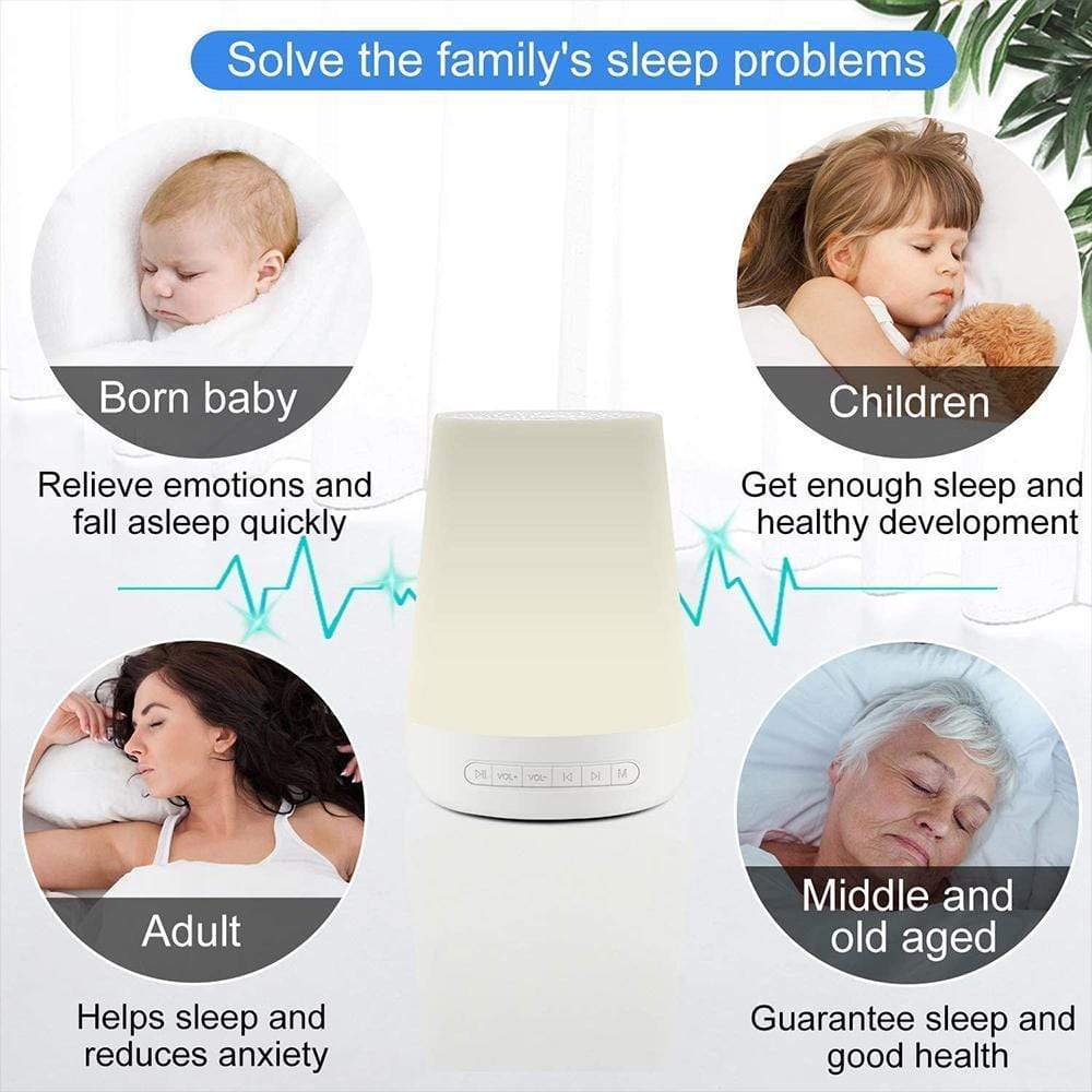 BabySoothe - Baby White Noise Machine Night Lamp - Homebound Essentials