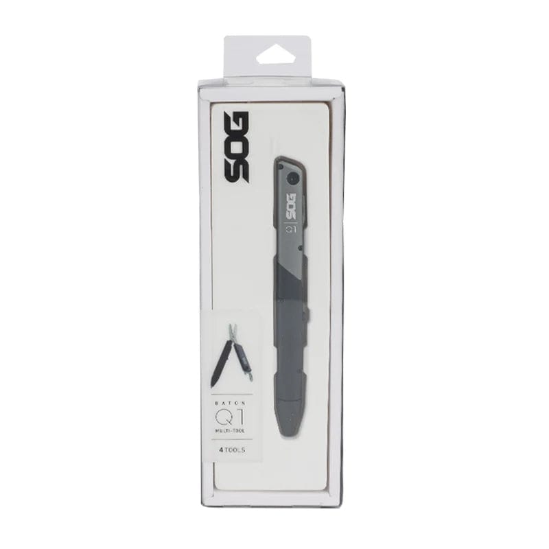 Baton Q1 Multi - Tool for Office and Everyday Carry - Scissors, Pen, Opener, Screwdriver - Homebound Essentials