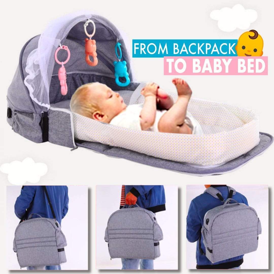 BedBud - Portable Baby Bed Nest Easy Carry - on Bag - Homebound Essentials