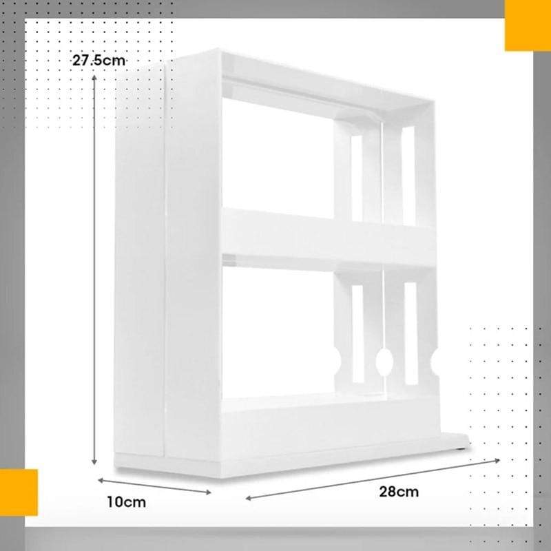 BetterRack - Pull Out Rotating Spice Rack - Homebound Essentials