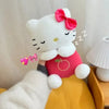 Breathable Hello Kitty Plush Doll - Realistic Breathing Toy, Perfect Anime - Themed Birthday Gift for Girls - Homebound Essentials