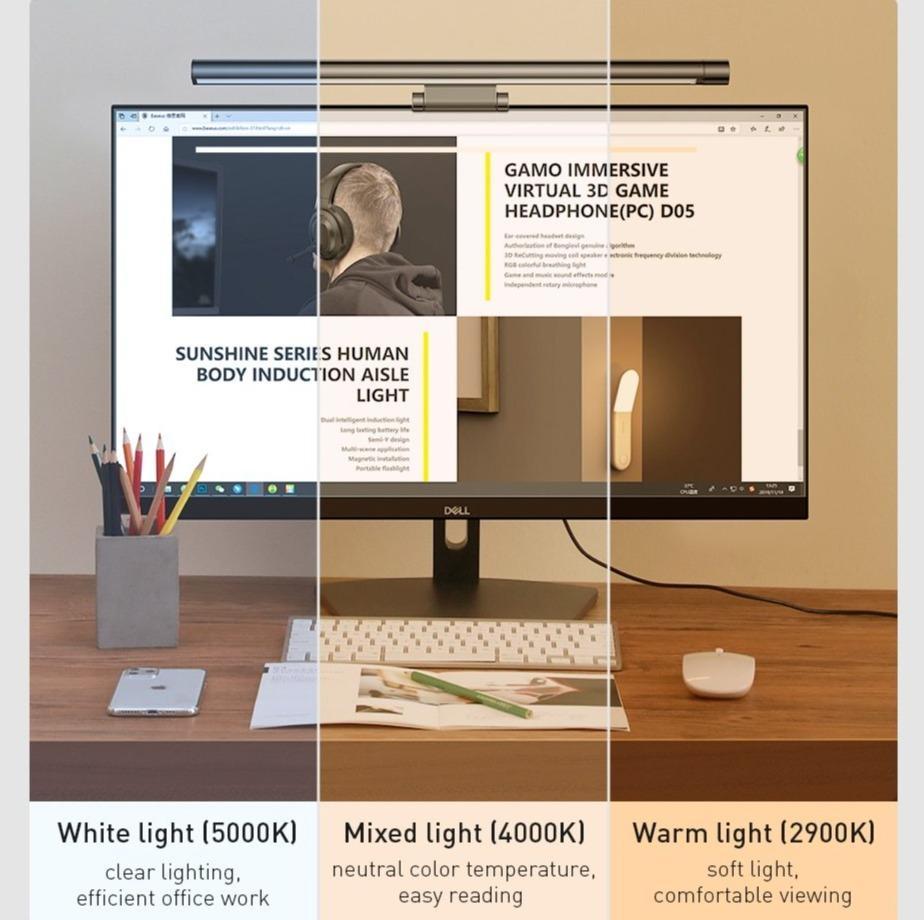 BrightBar - LED Monitor Lamp - Homebound Essentials