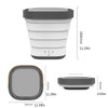 BucketWash - Turbo Folding Washing Machine Bucket - Homebound Essentials