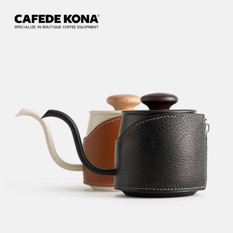 CAFEDE KONA Handleless Drip Kettle: 360ml Pour - Over Coffee Pot for Flexible and Easy Brewing - Homebound Essentials