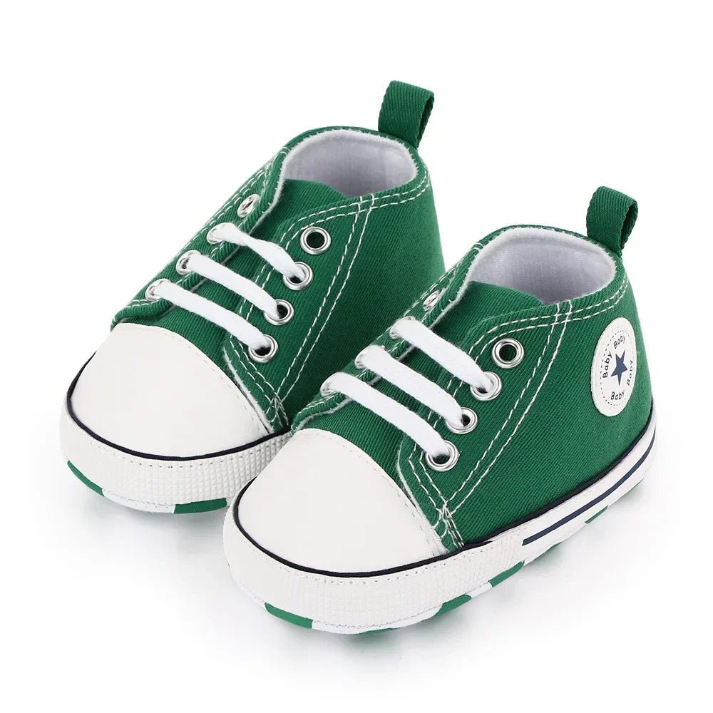 Canvas Sneakers for Baby Boys & Girls - First Walkers - Homebound Essentials