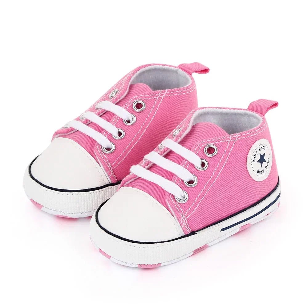 Canvas Sneakers for Baby Boys & Girls - First Walkers - Homebound Essentials