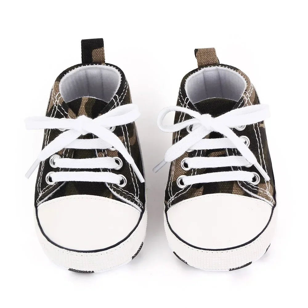 Canvas Sneakers for Baby Boys & Girls - First Walkers - Homebound Essentials