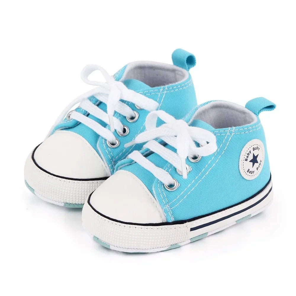 Canvas Sneakers for Baby Boys & Girls - First Walkers - Homebound Essentials