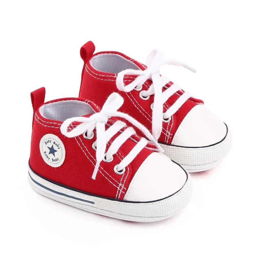 Canvas Sneakers for Baby Boys & Girls - First Walkers - Homebound Essentials