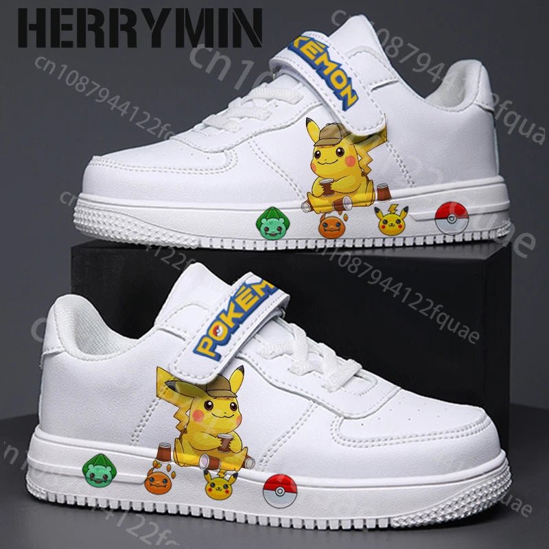 Children's Pikachu and Charmander Sneakers - Homebound Essentials