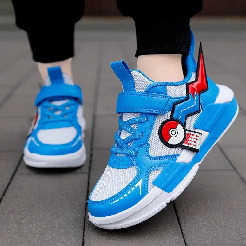 Children's Pokemon Sneakers – Fashionable Lightweight Running Shoes - Homebound Essentials