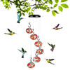 Chime N Dine Hummingbird Haven - Handcrafted Feeder for Birds - Homebound Essentials