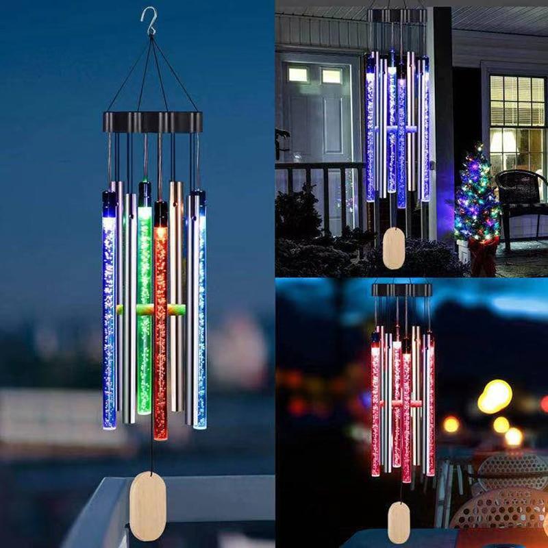 ChimeMagic - Solar Powered LED Windchimes - Homebound Essentials