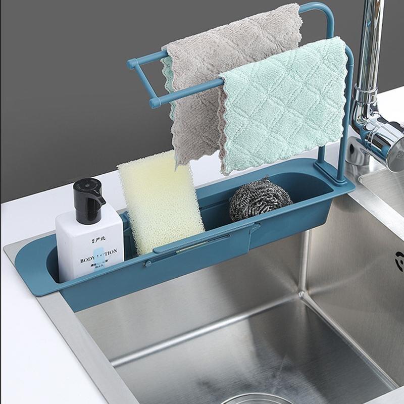 CleanSink - Fit All Telescopic Sink Storage Rack - Homebound Essentials