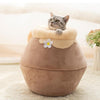 CozyPot - 3 In 1 Transforming Cave and Bed Cat Cushion - Homebound Essentials