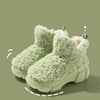 CozyStride: EVA High Top Plush Winter Women House Shoes - Homebound Essentials