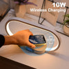 Creative Fast Wireless Charging Touch Wooden Night Lamp - Homebound Essentials