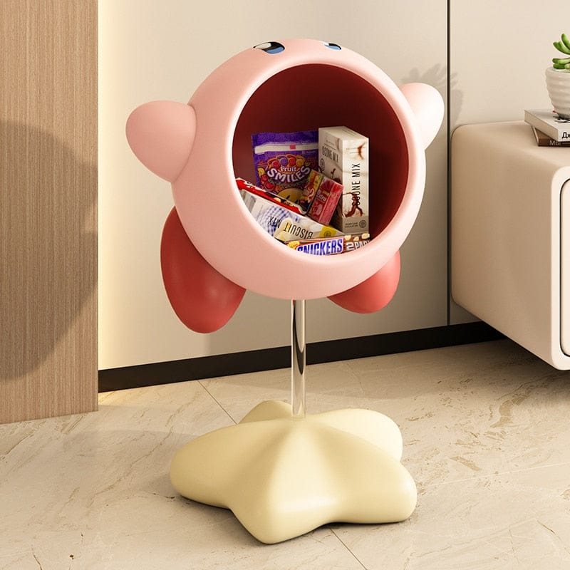 Creative Pink Fat Man Book & Snack Shelf - Homebound Essentials