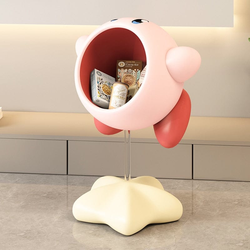 Creative Pink Fat Man Book & Snack Shelf - Homebound Essentials