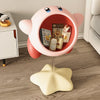 Creative Pink Fat Man Book & Snack Shelf - Homebound Essentials