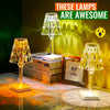 CrystaLamp - LED Diamond Crystal Table Lamp - Homebound Essentials