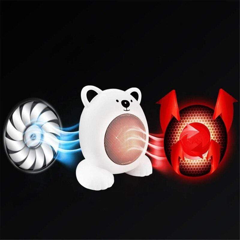 Cute Cartoon Fan Heater - Homebound Essentials