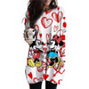 Disney Mickey Mouse Printed Long - Sleeved T-Shirt (Plus Size) - Homebound Essentials