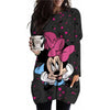 Disney Mickey Mouse Printed Long - Sleeved T-Shirt (Plus Size) - Homebound Essentials