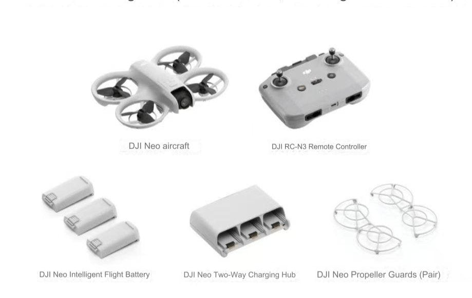 DJI NEO Mini FPV Drone | Compatible with RC - N3, RC - N2, RC2 Goggles, and RC Motion 3 | Original DJI Drone for Immersive FPV Flying - Homebound Essentials